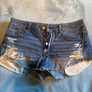 American eagle jean shorts